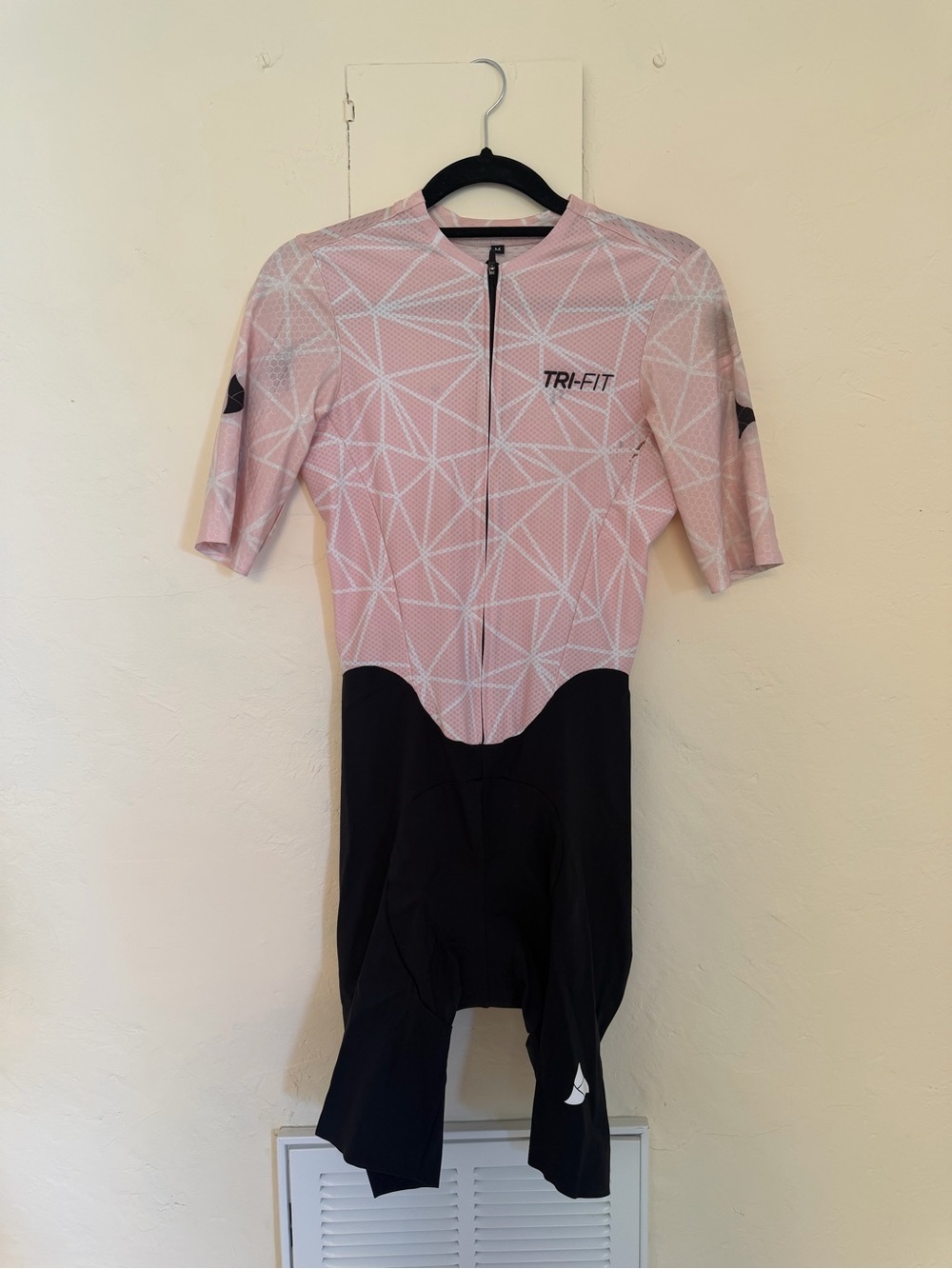 Tri-Fit Women's Pink and Black Performance Trisuit